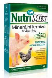 Nutri Mix pro prasata a drůbež Mineral 1kg