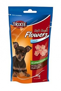 Trixie Flowers jehněč/kuřecí kytičky pro psy 75g 