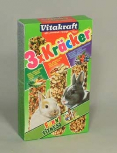 Vitakraft Rodent Rabbit poch. Kräcker  Kombi 3ks
