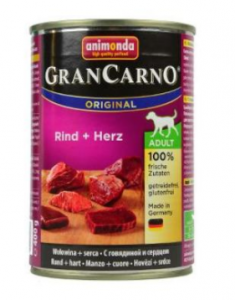 Animonda GRANCARNO konzerva ADULT hovězí/srdce 400g