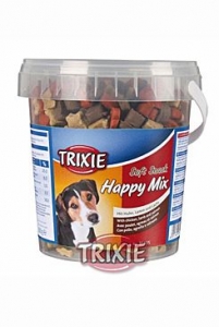 Trixie Soft Snack Happy MIX kuře,jehněčí,losos 500g 