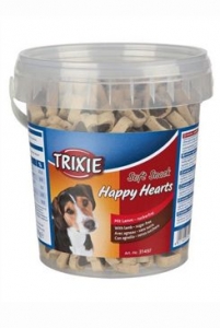 Trixie Soft Snack Happy Hearts srdíčka jehněčí 500g 