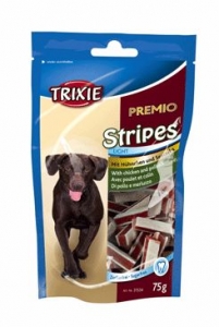 Trixie Premio STRIPES pásky kuře a losos 75g 