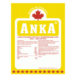 Anka Lamb& Rice 18kg