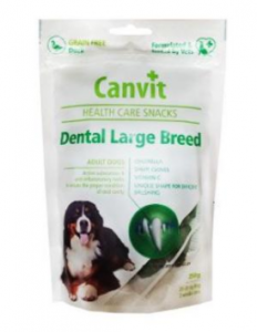 Canvit Snacks Dental Large Breed-Duck 250g