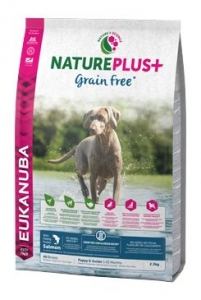 Eukanuba Dog Nature Plus+ Puppy Grain Free Salmon2,3kg
